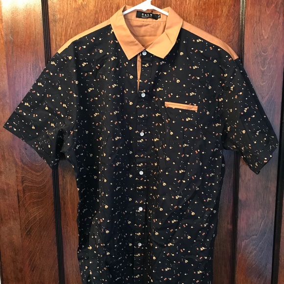 SSLR Other - SSLR Men’s Collection Short Sleeve Button Down XL
